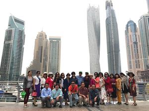 Đoàn tour Dubai ngày 29/4/2017