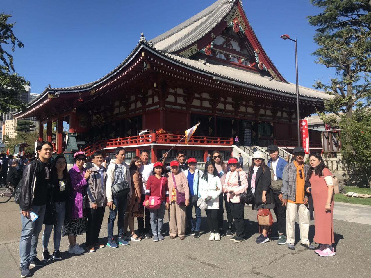 Đoàn Tour Nhật Bản Ngày 22/10/2019