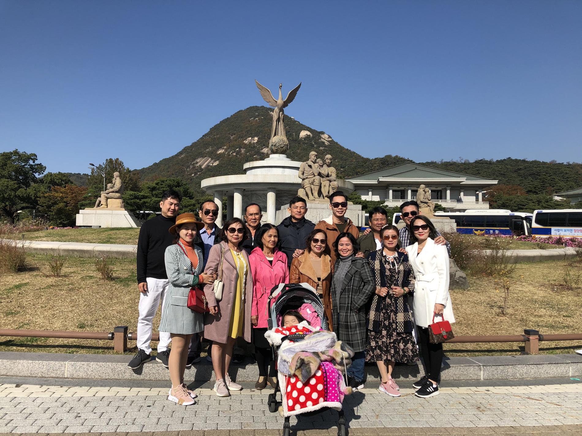 Đoàn tour Hàn Quốc ngày 29/10/2019