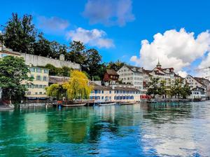 Say đắm với vẻ đẹp thơ mộng bên dòng sông Limmat Thụy Sĩ