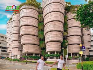 Tòa nhà hình giỏ dim sum đang “gây sốt” ở Singapore