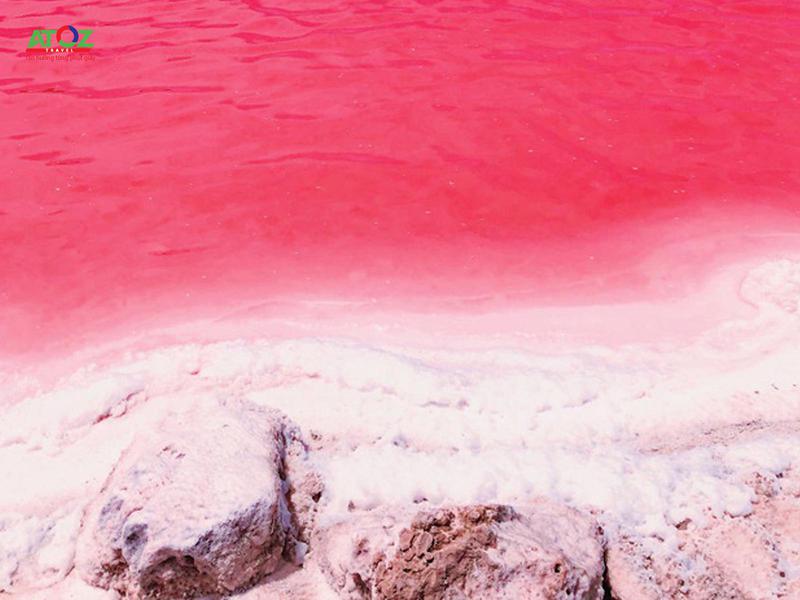 Bí ẩn ở hồ nước ở Úc mang sắc hồng kỳ diệu đến khó tin