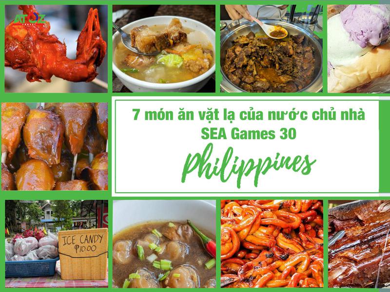7 món ăn vặt lạ của nước chủ nhà SEA Games 30 - Philippines