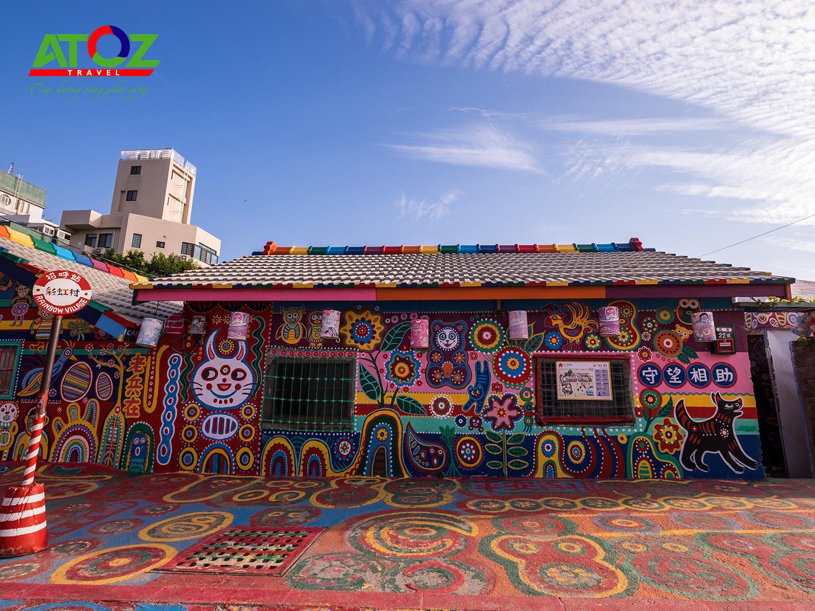 Tour Đài Loan: Đài Trung - Làng Cầu Vồng - Cao Hùng - Đài Bắc (CI)