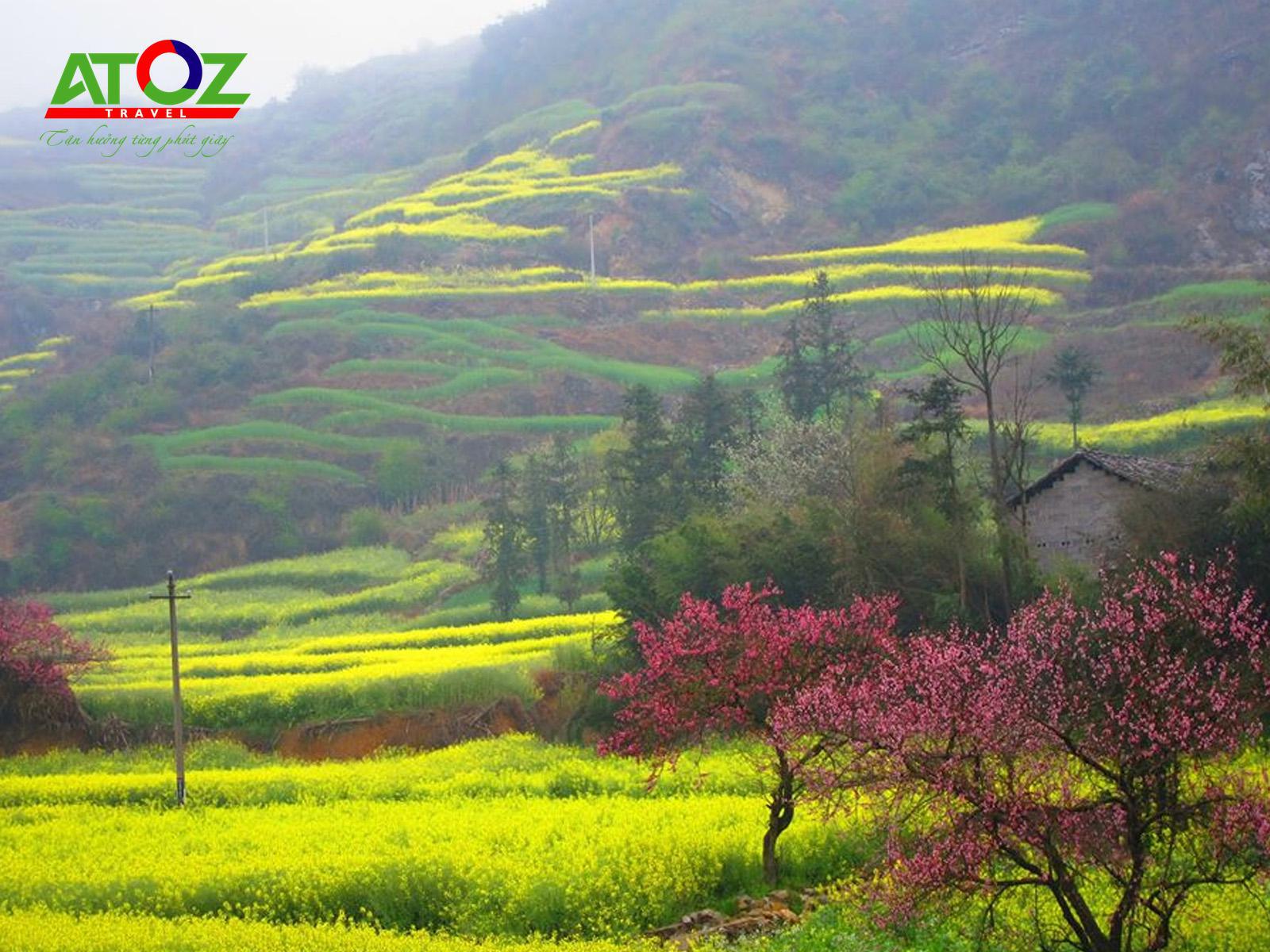 La Bình địa điểm không thể bỏ qua khi du lịch Trung Quốc vào mùa xuân