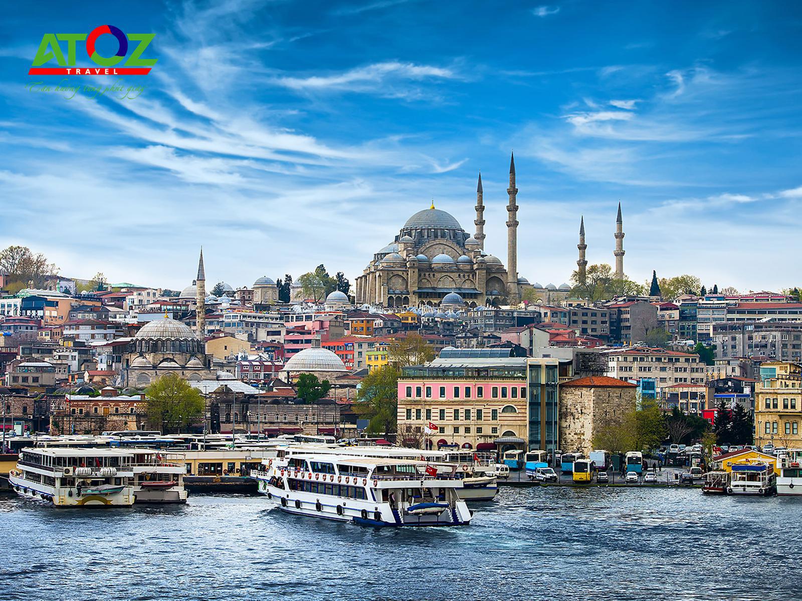 Tour Thỗ Nhĩ Kỳ: Istanbul – Canakkale - Kusadasi – Pamukkale - Konya - Cappadocia