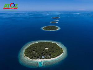 5 ốc đảo xếp thẳng hàng tại Maldives khiến các tín đồ du lịch phải trầm trồ