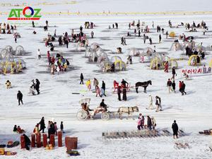 Những lễ hội mùa đông nổi tiếng nhất Hàn Quốc