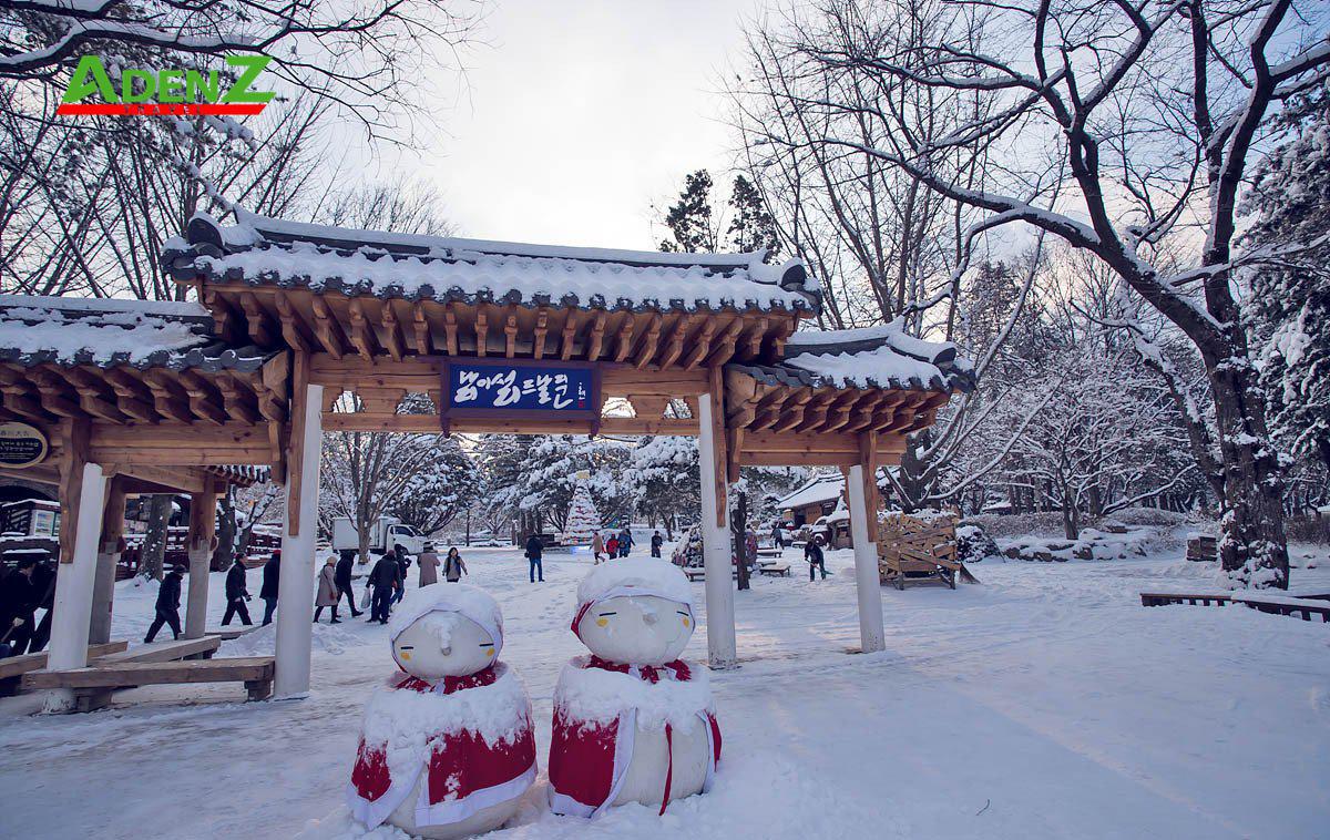 Tour Hàn Quốc tuyến mới Mùa đông- trượt tuyết: Busan - Gimhae - Daegu - Seoul - Đảo Nami 