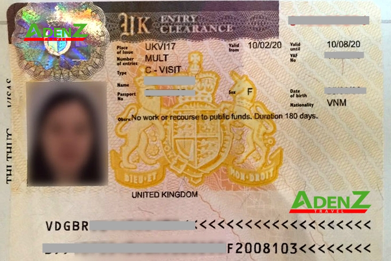 Dịch vụ visa du lịch Anh (lấy gấp)