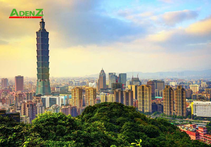 Toàn cảnh Đài Bắc; ảnh minh họa điểm đến
