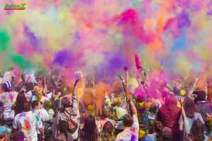 HOLI - LỄ HỘI SẮC MÀU ĐỘC ĐÁO CỦA ẤN ĐỘ