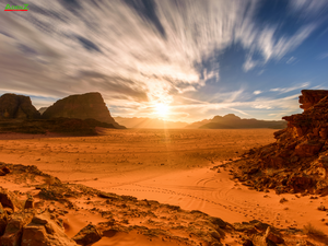 ĐẮM CHÌM TRONG KHÔNG GIAN VÔ HẠN CỦA “THUNG LŨNG MẶT TRĂNG” - SA MẠC WADI RUM