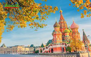 TOUR DU LỊCH NGA CHINH PHỤC CUNG ĐƯỜNG VÀNG MOSCOW - SAINT PETERSBURG