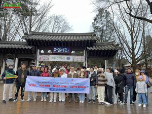 TOUR DU LỊCH HÀN QUỐC TUYẾN SEOUL - NAMI - LOTTE WORLD - TOUR TRƯỢT TUYẾT