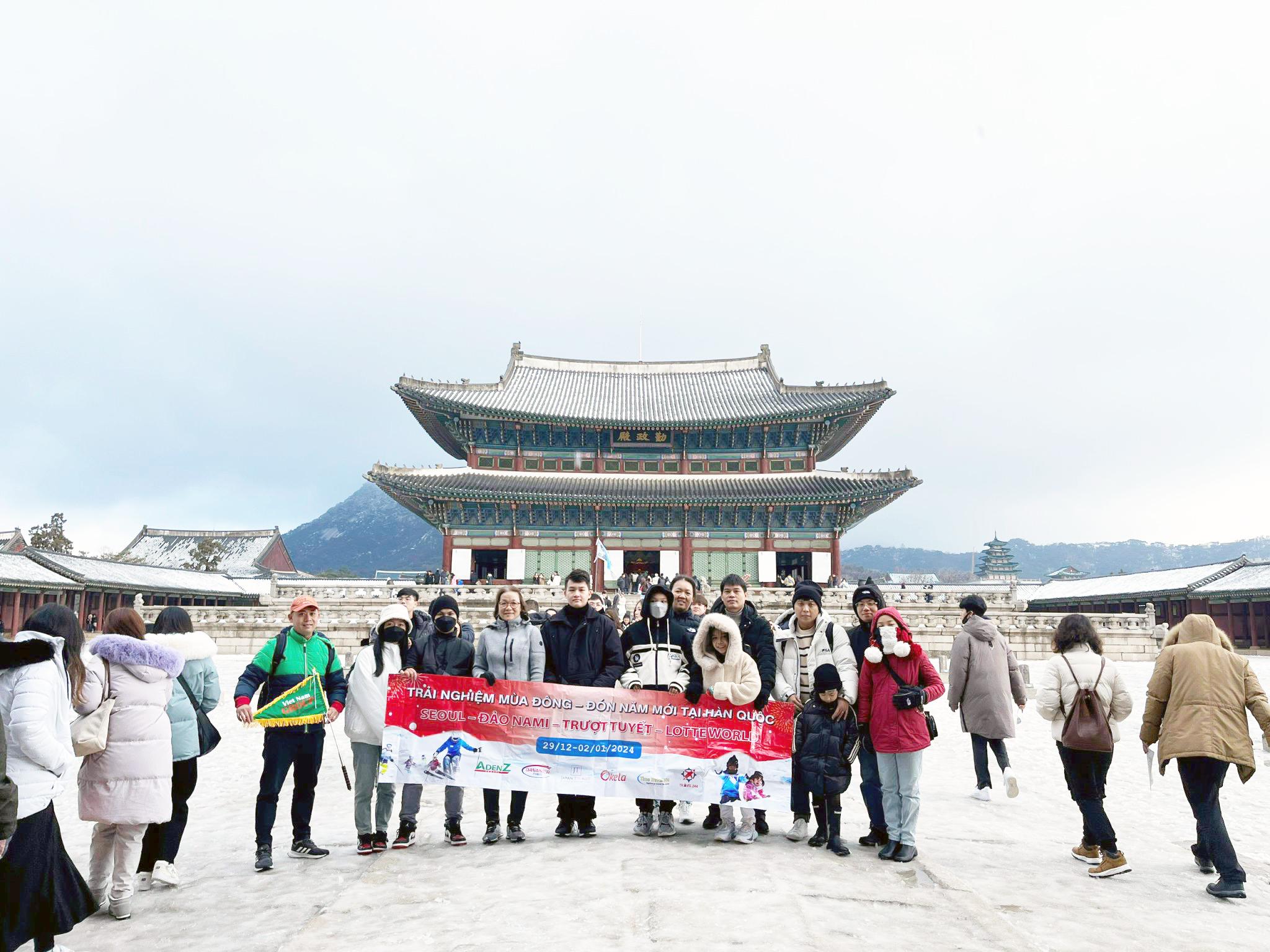 TOUR DU LỊCH HÀN QUỐC TUYÉN SEOUL - NAMI - LOTTE WORLD - TRƯỢT TUYẾT (TOUR TẾT)