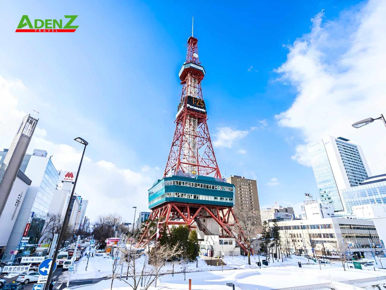 Tháp truyền hình Sapporo một trong những top night view ở Sapporo và Nhật Bản nói chung