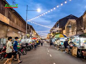 Không khí chợ đêm ở Penang rất sôi động