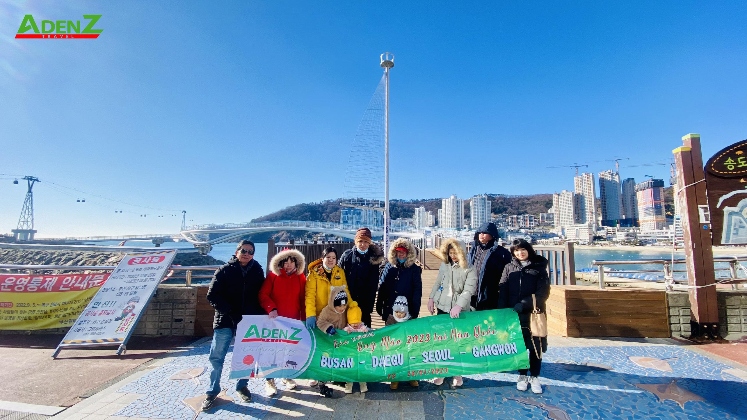 TOUR DU LỊCH HÀN QUỐC TUYẾN BUSAN - DAEGU - SEOUL MÙA HOA ANH ĐÀO