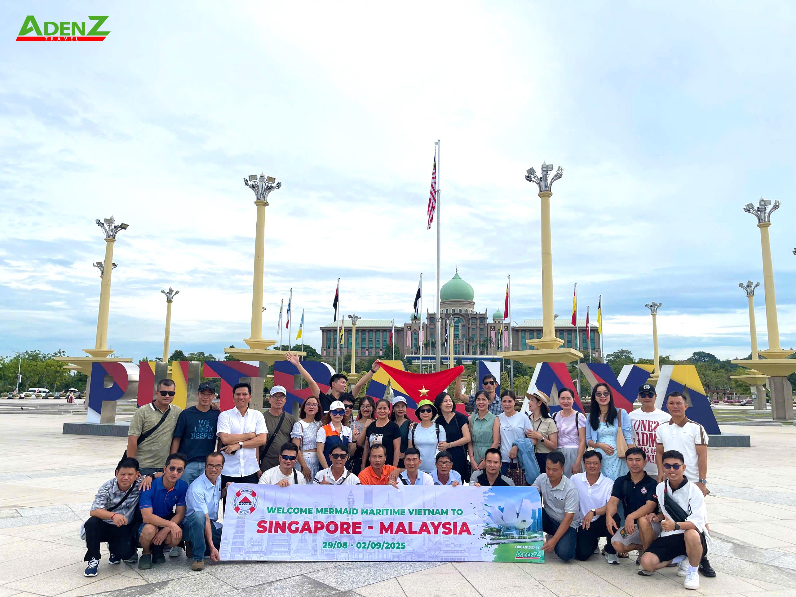  ĐOÀN DU LỊCH SINGAPORE - MALAYSIA - MERMAID 29/08/2025