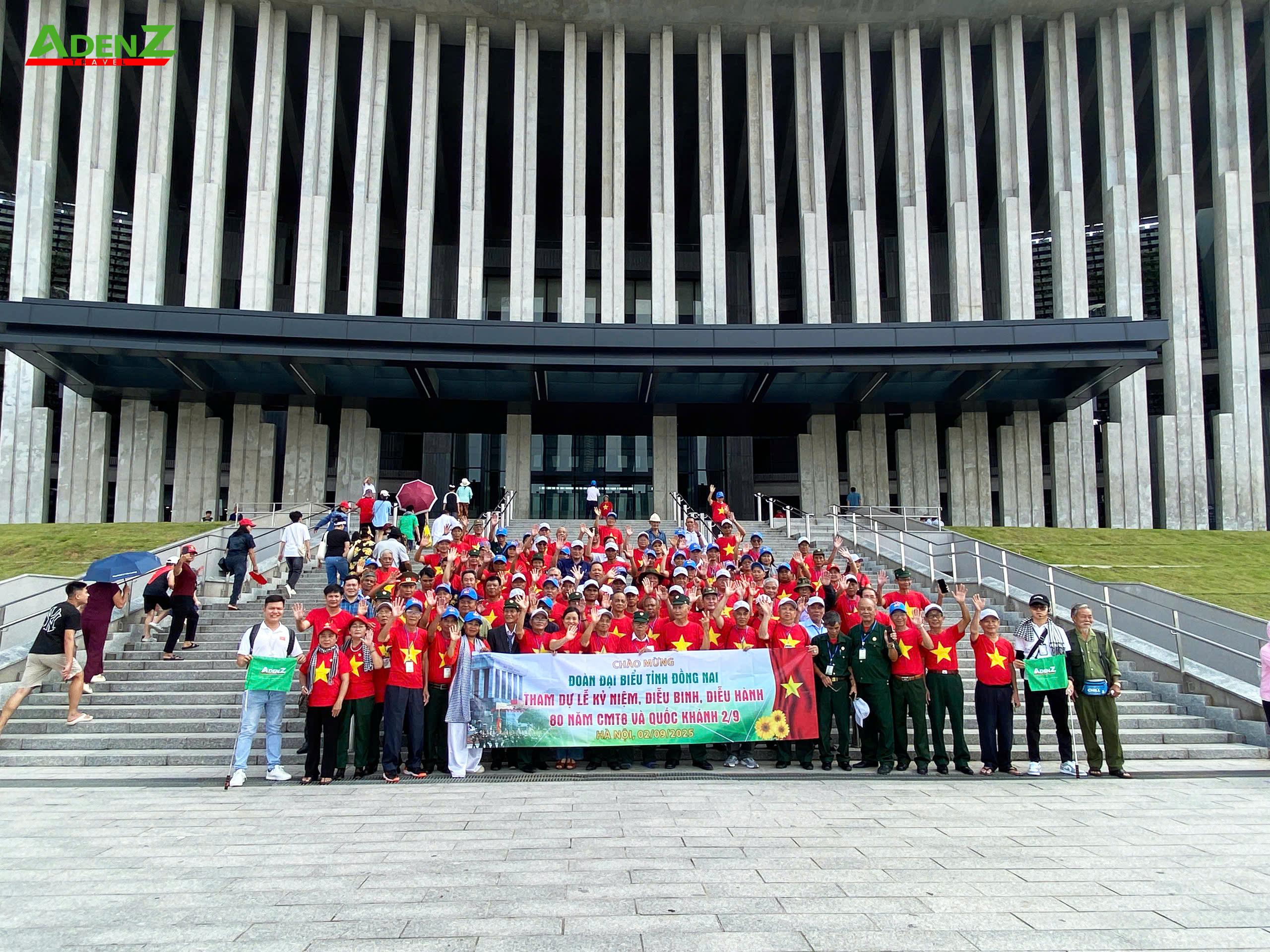 ĐOÀN ĐẠI BIỂU TỈNH ĐỒNG NAI THAM DỰ LỄ KỶ NIỆM, DIỄU BINH, DIỄU HÀNH 80 NĂM CMT8 THÀNH CÔNG VÀ QUỐC KHÁNH 2/9